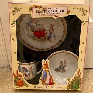 The world of Beatrix Potter Children’s Porcelain Service